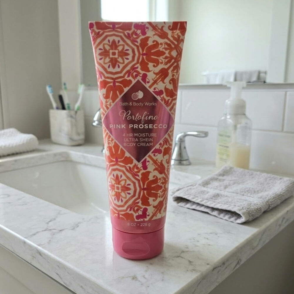 NEW! Bath & Body Works Fragrance Portofino Pink Prosecco Body Care Cream Lotion